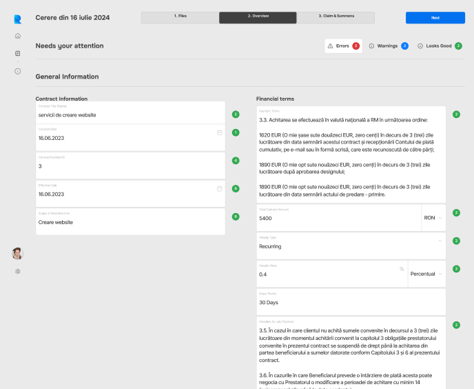 Data management & validation