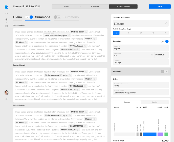 Document generation & templates